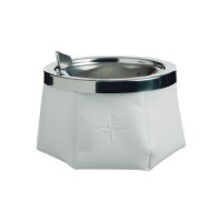 MARINE BUSINESS POSACENERE ANTIVENTOIN ACCIAIO INOX E BIANCO