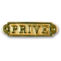 TARGHETTA PRIVE'
