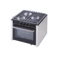CAN CUCINA A GAS CON FORNO A SNODO CARDANICO 3 FUOCHI