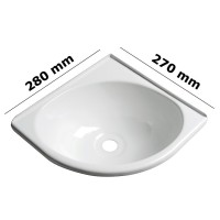 LAVELLO IN ABS AD ANGOLO