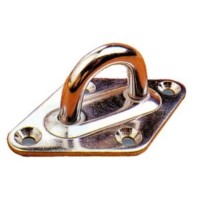 BASETTA INOX CON ARCO 40x64 MM
