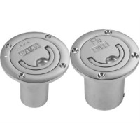 TAPPO OTTONE FUEL 50 MM CON MANIGLIA