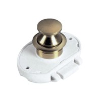 CHIUSURA A PULSANTE IN OTTONE LUCIDO 19x45x70 MM