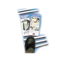 STRISCE ANTISCIVOLO BIANCHE 25 X 2 CM 5 PEZZI