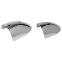 TERMINALE parabordo 40 x 22 mm in acciaio inox