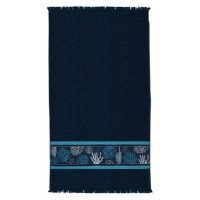 TELO MARE IBIZA BLU, 180 cm x 100 cm, in 100% cotone