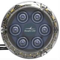 BLUEFIN PIRANHA A 6 LED BIANCHI P-6 12-V