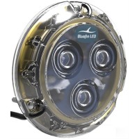 BLUEFIN PIRANHA A 3 LED BIANCHI P-3 12-V