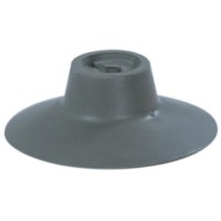 BASE CAPOTTINA IN GOMMA GRIGIA PER BATTELLI