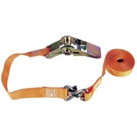 CINGHIE FERMACARTE REGOLABILI CON CRICCHETTI TENSIONATORI E GANCI SERRAGGIO LUNGHEZZA 600 CM