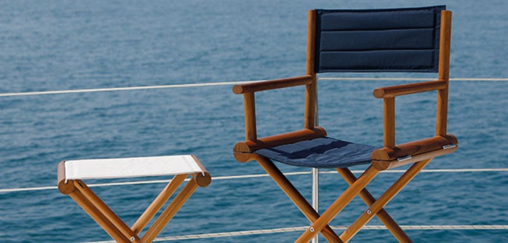 Storia e versatilità della sedia da regista in barca
